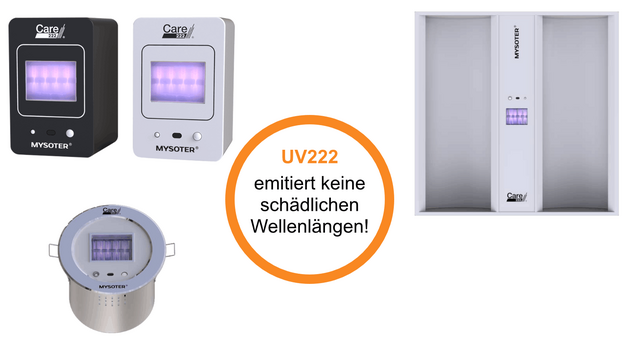 Beschreibung Desinfektionslampe UV222